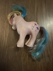 Lot Of 6 Vintage 1980s My Little Pony Toys, G1 Unicorns Pegasus