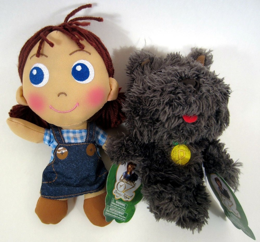 Bandai Legends of Oz Dorothy’s Return DOROTHY AND TOTO PLUSH! New with tags!