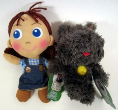 Bandai Legends of Oz Dorothy’s Return DOROTHY AND TOTO PLUSH! New with tags!