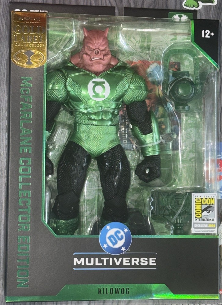 SDCC 2026 McFarlane -DC Multiverse Collectors Edition – Kilowog Gold Label #64