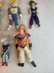 Vintage Dragon Ball Z GT Figure Lot Jakks Irwin Bandai SS4 Gogeta Trunks Buu