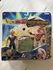 Dragon Ball Z Earths Defenders Metallic Edition SS Vegito Super Buu Jakks 2003