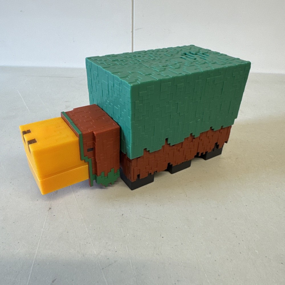 Minecraft Sniffer Action Figure with Game-Accurate Sound & Pixelated Design 2023