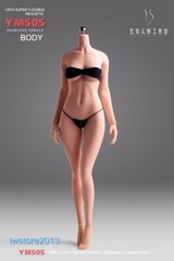 YM505 1/6 Plump Girl Flexible 12″ Female Action Figure Body Hands Foot Toys Doll