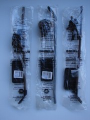 3 Diff 7-11 TERMINATOR SALVATION 2009 Slurpee Spoon Straw w/ Detachable Figures