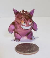 Pokemon Gengar Pink/Light Purple Rare Version Nintendo CGTSJ TOMY Figure