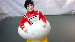 Vtg 1980 Hasbro MORK From ORK Figure Egg Gumball Bank * Mork & Mindy TV Show