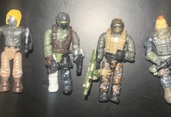Mega Construx C.O.D lot Of 5 (custom) With Some Accessories- Guns,knives Etc…