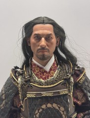 POPTOYS EX031B 1/6 Scale UJIO Warrior Brave Samurai Headsculpt + Kerchief Model