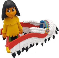 Yakari mit Federschmuck