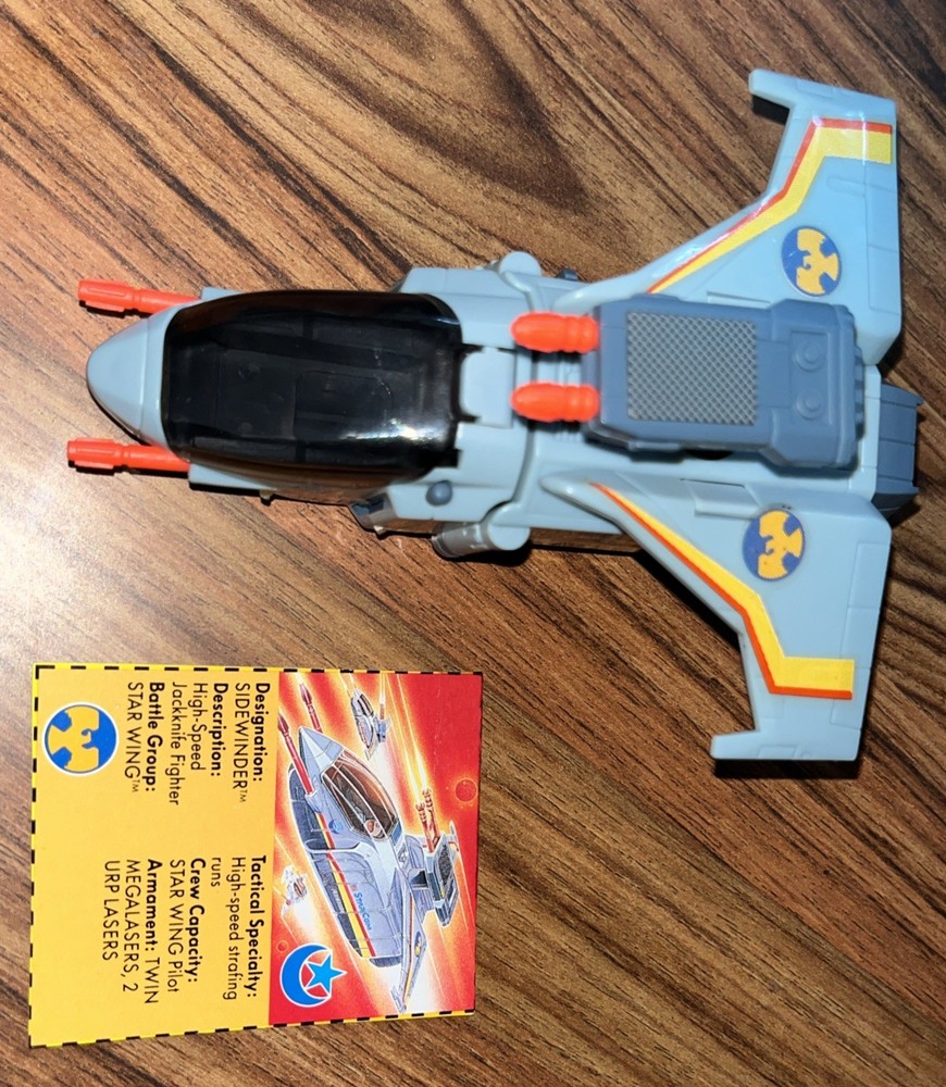 VTG 1988 MATTEL STARCOM-SIDEWINDER-EUROPEAN EXCLUSIVE! RARE! HTF!