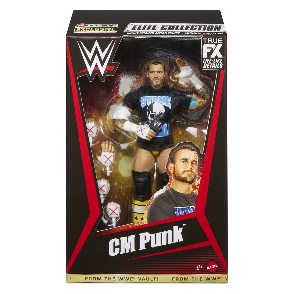 (Vault – Pipe Bomb CM Punk) WWE From the Vault Toy Wrestling Figure