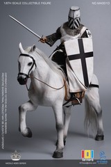 101TOYS 1/6 Middle Ages Teutonic Knight War Horse with Saddle Set US SHIP