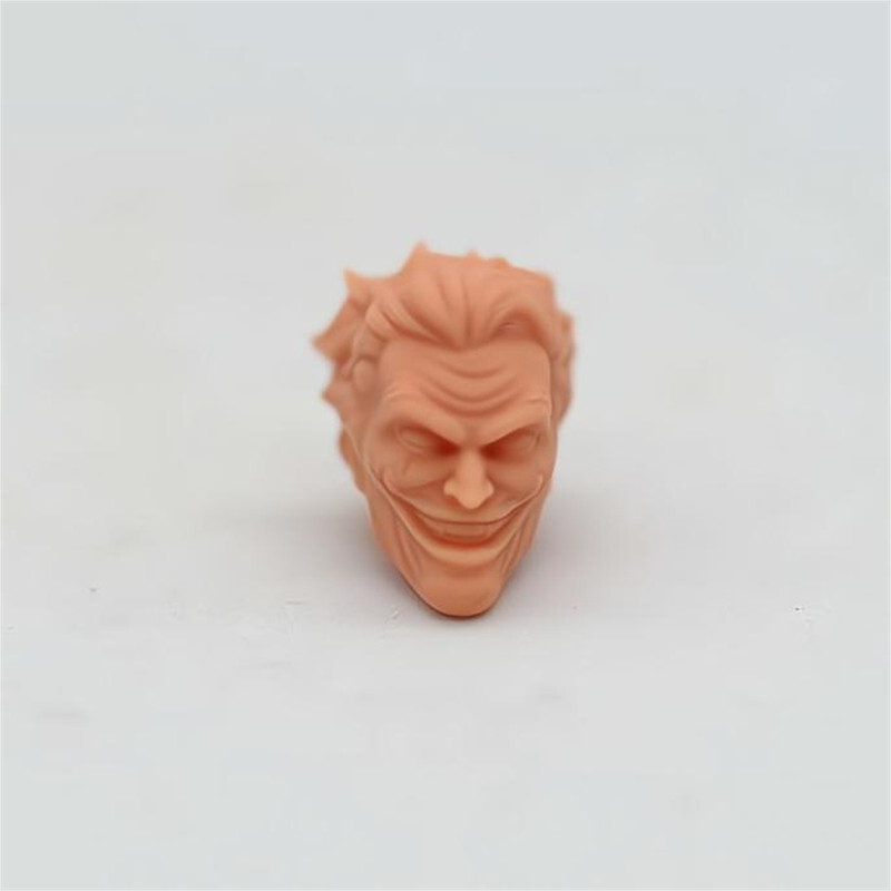 1/24 Scale Comic Version Clown Head Sculpt Unpainted Fit 2.5″ Figure C Style