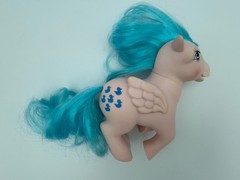 Vintage My Little Pony G1 Sprinkles 1983 Pink With Blue Ducks