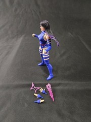 Hasbro Marvel Legends PSYLOCKE (6″ 1:12) from Gamerverse vs Thanos Missing Head