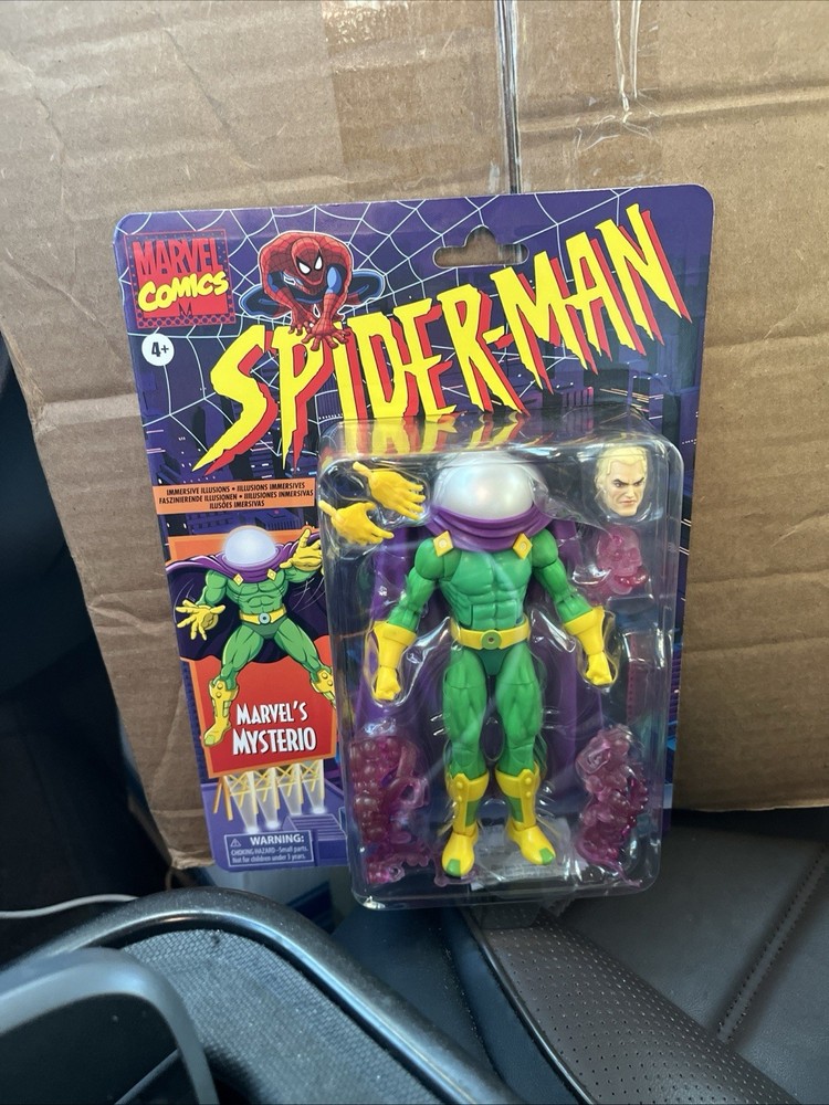 MARVEL LEGENDS SPIDER-MAN RETRO MYSTERIO WALMART EXCLUSIVE