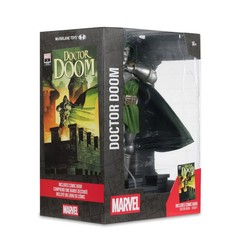 Marvel Wave 8 Doctor Doom 1:6 Scale Posed Figure with Scene & Comic