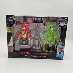 Five Nights at Freddy’s Endo Series Radioactive Foxy + Foxy Figures Jazwares