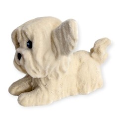 Puppy in My Pocket Mini Action Figure Toy: Quincy the Skye Terrier, 1.25 in.