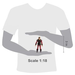 Dwynn Dellos (Halfling Scout) -Vitruvian H.A.C.K.S. 1:18 Scale Action Figure