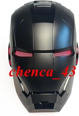 New in US!!! Black Iron Man 1:1 MK5 Helmet Jarvis Deformable Voice Control Mask