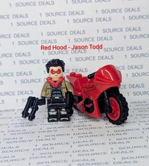 Red Hood Minifigure Jason Todd Mini Figure DC Universe – NEW (Read Description)