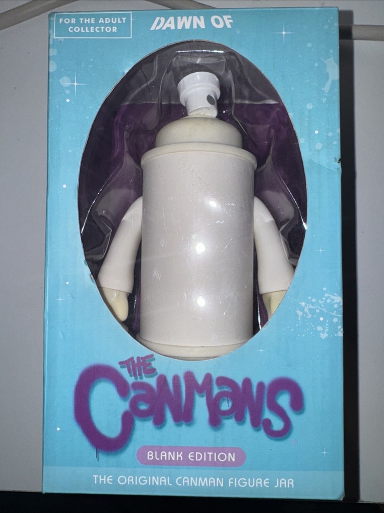 Toynami Kid Super Dawn Of The Canman Vinyl Toy Artist Editon Blank Rare Figure