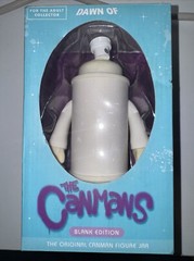 Toynami Kid Super Dawn Of The Canman Vinyl Toy Artist Editon Blank Rare Figure