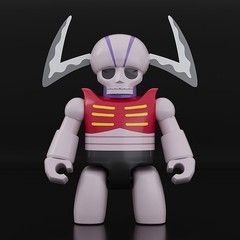 GSC BRICKROID MAZINGER Z MECHANICAL BEASTS SET 1 ACTION FIGURE (50mm)