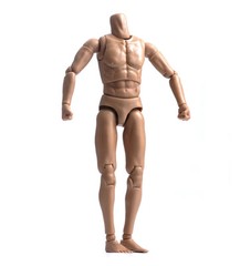 1:6 AT025 Durable Flexible 12inch PVC Male Action Figure Body Collectible Dolls