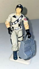G.I. JOE ARAH Mainframe 1986 Computer Specialist Figure with Computer