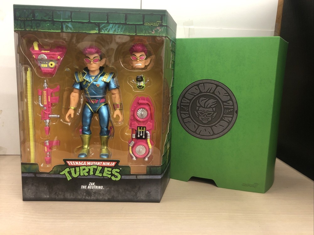 Super7 – TMNT ULTIMATES! Wave 9 – Zak, the Neutrino BRAND NEW