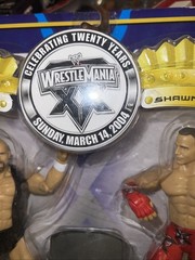 WWE Stone Cold Vs Shawn Michaels 2 Pack Wrestlemania Recall XX 2004 MOSC c2004
