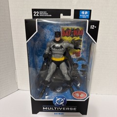 Batman 7″ Golden Age McFarlane Red Platinum Edition DC Multiverse Sealed