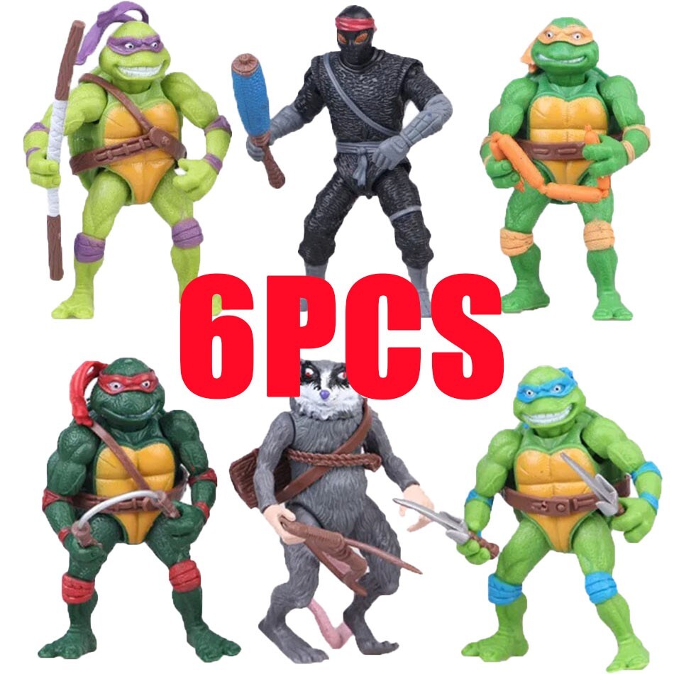 Teenage Mutant Ninja Turtles Classic Collection TMNT Action Figures Toy