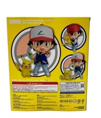 Good Smile Nendoroid 800 Pokemon Ash Ketchum Satoshi & Pikachu Figure JP