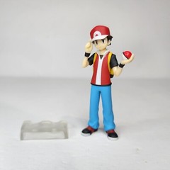 Pokemon Scale World 3.25″ 1:20 Scale Red Ash Trainer Mini Figure Kanto Bandai