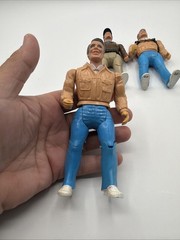 1983 Lot Of 2 The A-Team Murdoch Mr T John Hannibal Smith 6 Inch Figures A Team