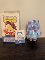 POP MART DIMOO WORLD × PIXAR Sully Vinyl Plush Pendant – US IN HAND