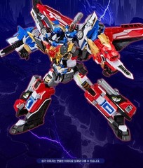 Metal Cardbot Blaion Transforming Robot Car Toy Korean Action Figure