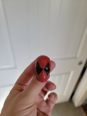 Custom Deadpool headsculpt 1/6 12 in UNPAINTED!!! X-Men new mutants 98 9.8 C