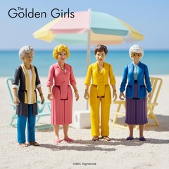 The Golden Girls 3.75-Inch Retro Action Figures | Set Of 4