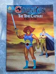 Thundercats coloring book vintage 80’s see pix 925