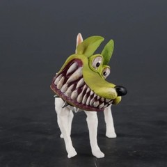 7cm (The Mask) Dog Figure Jim Carrey