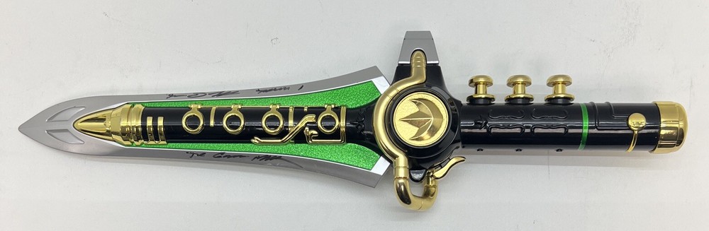 Bandai Legacy Dragon Dagger Jason David Frank Autograph Signed Power Ranger