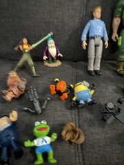 Vintage Toy Lot You Island, Command Lizard Playskool Star Wars Etc Look!