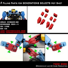 Shockwave Lab Filling Parts For SS86/Legacy/Shattered Glass/Generations Selects