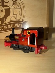 METALLIC RHENEAS ! THOMAS FRIENDS TRAIN ERTL DIECAST , LIMITED SPECIAL EDITION
