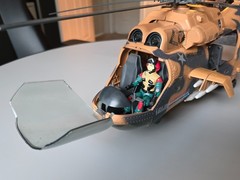 Vintage GI Joe Tomahawk Helicopter with Lift Ticket 1986 Hasbro